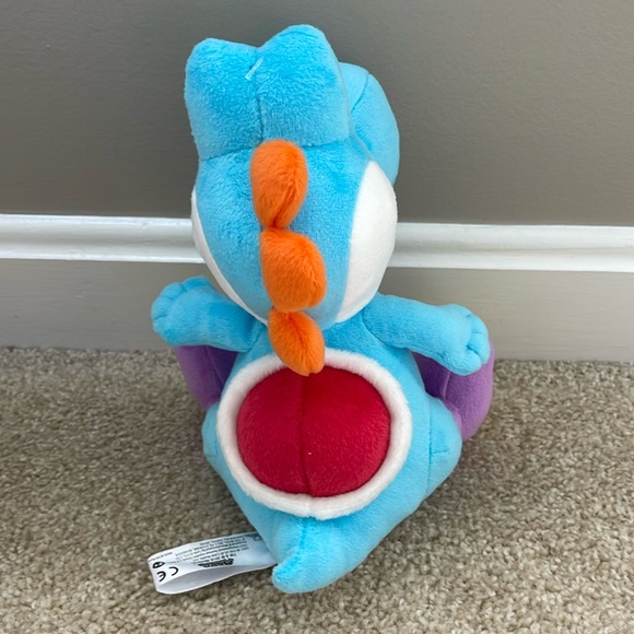 NWOT SUPER MARIO Nintendo Blue Sky YOSHI  8” Plush Officially Licensed - Picture 2 of 5